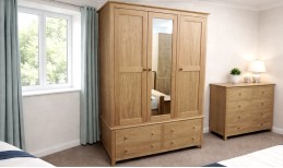 Moreland Oak Wardrobe